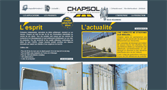 Desktop Screenshot of chapsol.fr
